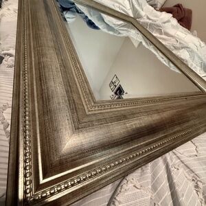 Elegant Silver Wall Mirror